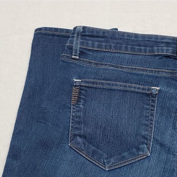 PAIGE Deep Horizon Roxie Capri Low Rise Mid Wash Ankle Skinny Jeans 29 - Picture 7 of 12